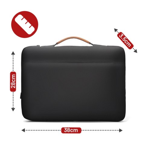 Torba wodoodporna Bange na laptopa do 15.6" - pojemna i wygodna, odporna i oddychająca, miejska i podróżna do pracy i samolotu, 