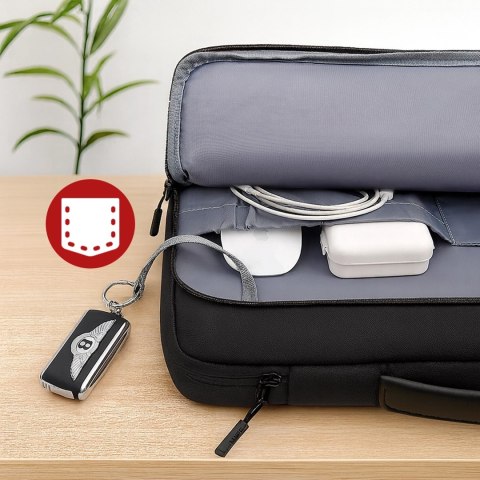 Torba wodoodporna Bange na laptopa do 15.6" - pojemna i wygodna, odporna i oddychająca, miejska i podróżna do pracy i samolotu, 