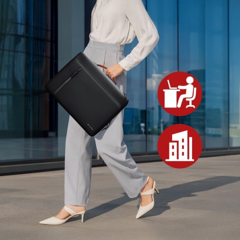 Torba wodoodporna Bange na laptopa do 15.6" - pojemna i wygodna, odporna i oddychająca, miejska i podróżna do pracy i samolotu, 