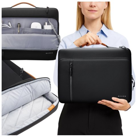 Torba wodoodporna Bange na laptopa do 15.6" - pojemna i wygodna, odporna i oddychająca, miejska i podróżna do pracy i samolotu, 