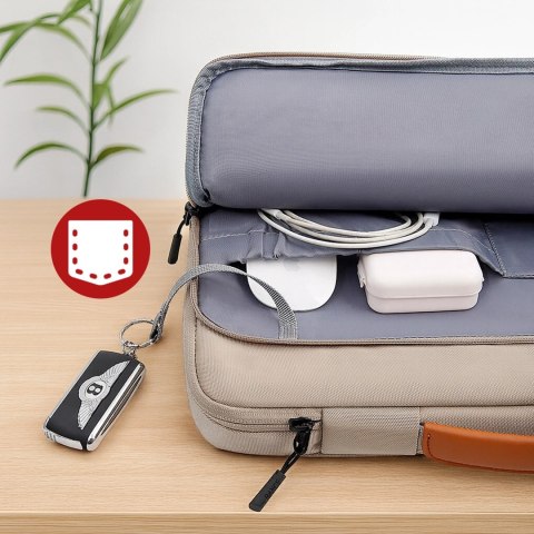 Torba wodoodporna Bange na laptopa do 15.6" - pojemna i wygodna, odporna i oddychająca, miejska i podróżna do pracy i samolotu, 