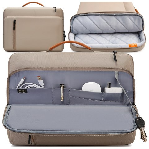 Torba wodoodporna Bange na laptopa do 15.6" - pojemna i wygodna, odporna i oddychająca, miejska i podróżna do pracy i samolotu, 