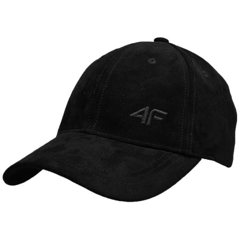 Czapka z daszkiem damska 4F F160 głęboka czerń 4FAW23ACABF160 20S Czapka z daszkiem damska 4F F160 głęboka czerń 4FAW23ACABF160 20S