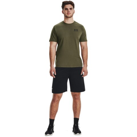 Koszulka męska Under Armour Sportstyle Left Chest Ss zielona 1326799 392 Koszulka męska Under Armour Sportstyle Left Chest Ss zielona 1326799 392
