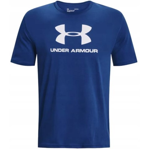 Koszulka męska Under Armour Sportstyle Logo SS niebieska 1329590 471 Koszulka męska Under Armour Sportstyle Logo SS niebieska 1329590 471