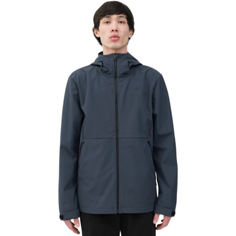 Kurtka męska softshell 4F M043 ciemny szary 4FSS23TSOFM043 23S Kurtka męska softshell 4F M043 ciemny szary 4FSS23TSOFM043 23S