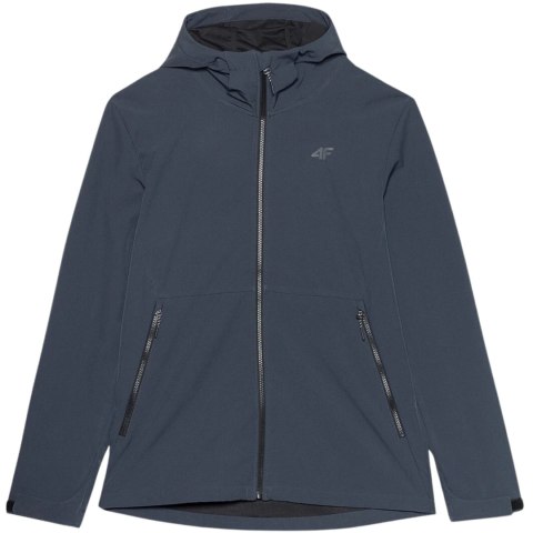 Kurtka męska softshell 4F M043 ciemny szary 4FSS23TSOFM043 23S Kurtka męska softshell 4F M043 ciemny szary 4FSS23TSOFM043 23S