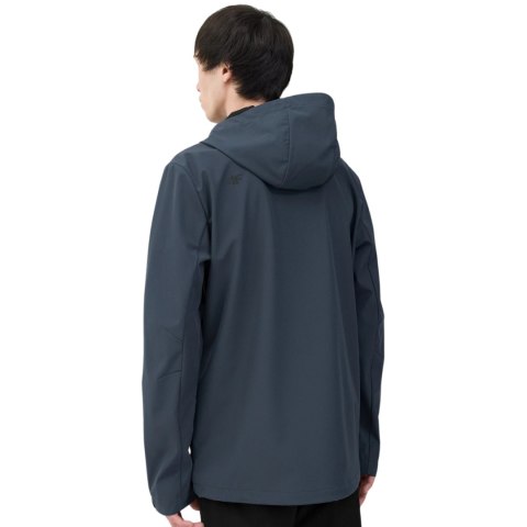 Kurtka męska softshell 4F M043 ciemny szary 4FSS23TSOFM043 23S Kurtka męska softshell 4F M043 ciemny szary 4FSS23TSOFM043 23S