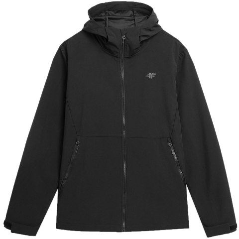 Kurtka męska softshell 4F M043 głęboka czerń 4FSS23TSOFM043 20S Kurtka męska softshell 4F M043 głęboka czerń 4FSS23TSOFM043 20S