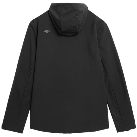 Kurtka męska softshell 4F M043 głęboka czerń 4FSS23TSOFM043 20S Kurtka męska softshell 4F M043 głęboka czerń 4FSS23TSOFM043 20S