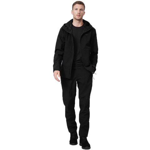 Kurtka męska softshell 4F M043 głęboka czerń 4FSS23TSOFM043 20S Kurtka męska softshell 4F M043 głęboka czerń 4FSS23TSOFM043 20S