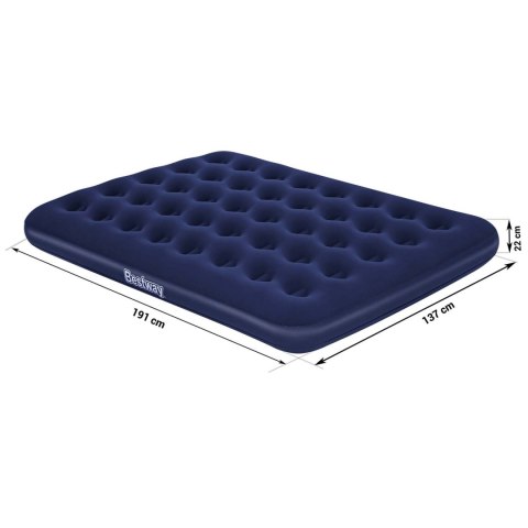 Materac dmuchany 191 x 137 x 22 cm Bestway 67002 Materac dmuchany 191 x 137 x 22 cm Bestway 67002