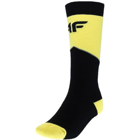 Skarpety narciarskie dla chłopca 4F FNK M121 zielony neon 4FJWAW23UFSOM121 41N Skarpety narciarskie dla chłopca 4F FNK M121 zielony neon 4FJWAW23UFSOM121 41N