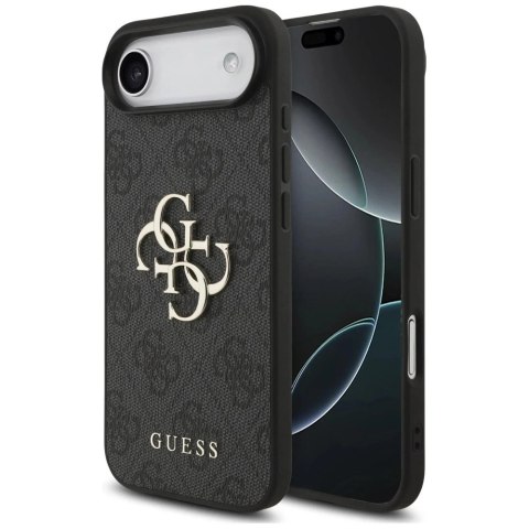 Etui Guess Hardcase 4G Big Metal Logo do iPhone 17 Air czarne