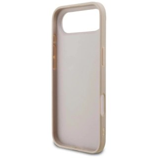 Etui Guess Hardcase 4G Big Metal Logo do iPhone 17 Air, różowe