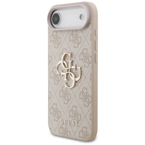 Etui Guess Hardcase 4G Big Metal Logo do iPhone 17 Air, różowe