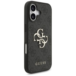 Etui Guess Hardcase 4G Big Metal Logo do iPhone 17, czarne