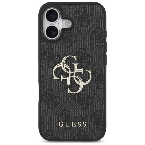 Etui Guess Hardcase 4G Big Metal Logo do iPhone 17, czarne