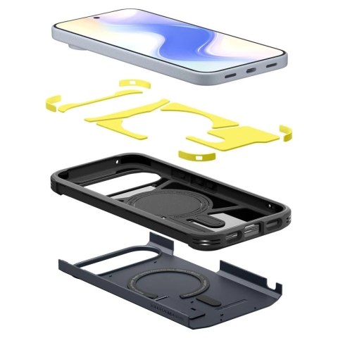 Etui Ochronne do Google Pixel 10 / 10 Pro Spigen Tough Armor Mag MagSafe Metal Slate