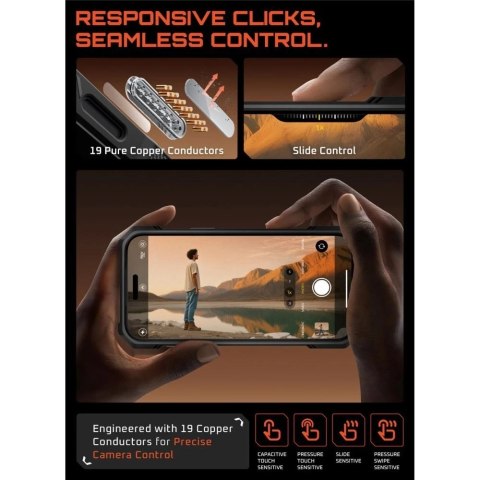 Etui Supcase UB Grip Mag MagSafe do iPhone 17 Pro Max, Guldan