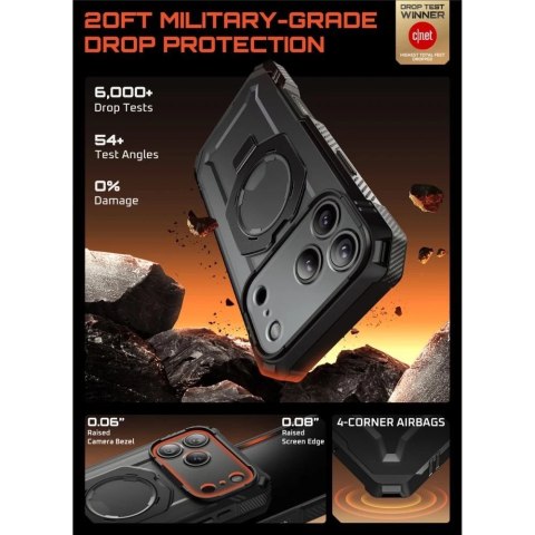 Etui Supcase UB Grip Pro Mag MagSafe do iPhone 17 Pro Black