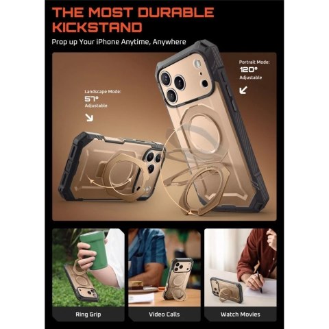 Etui Supcase UB Grip Pro Mag MagSafe do iPhone 17 Pro Desert Gold