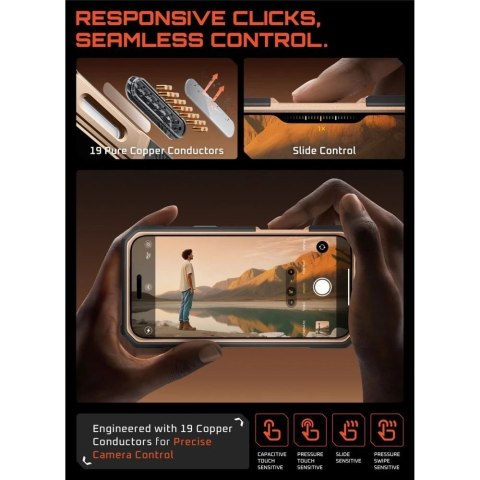 Etui Supcase UB Grip Pro Mag MagSafe do iPhone 17 Pro Max, Desert Gold