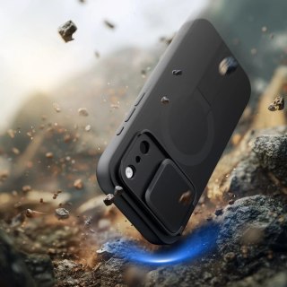 Etui Tech-Protect Kevlar Aura MagSafe do iPhone 17 Pro Max, czarne