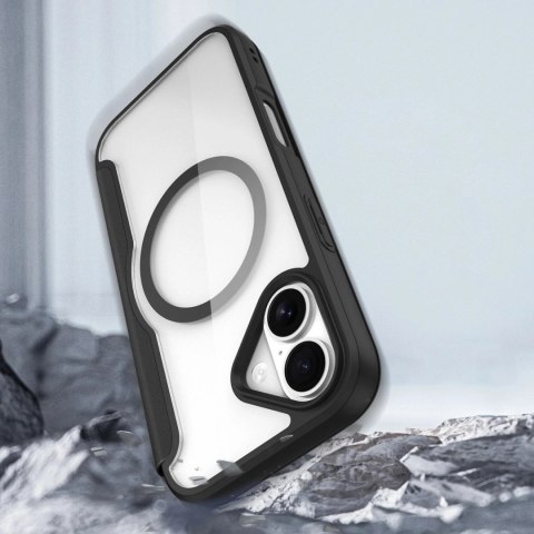 Etui do iPhone 17 Dux Ducis Skin X Pro Portfel MagSafe Czarny