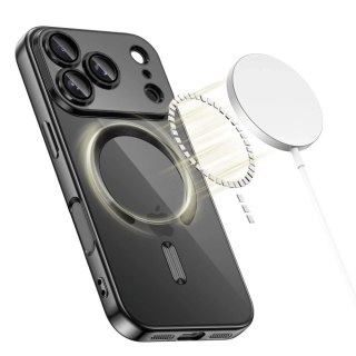 Etui do iPhone 17 Pro Max Tech-Protect MagFlex MagSafe Przezroczysto-Czarne