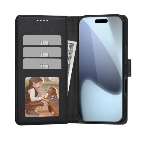 Etui do iPhone 17 Pro Max Tech-Protect Wallet MagSafe Czarny Mat