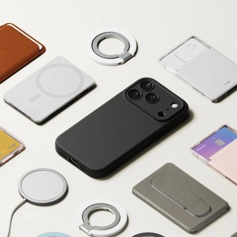 Etui do iPhone 17 Pro Ringke Silicone Magnetic MagSafe Czarne