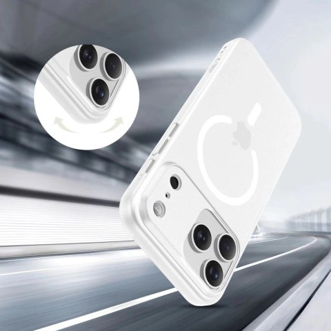 Etui do iPhone 17 Pro Tech-Protect MagSlim MagSafe Biały Mat