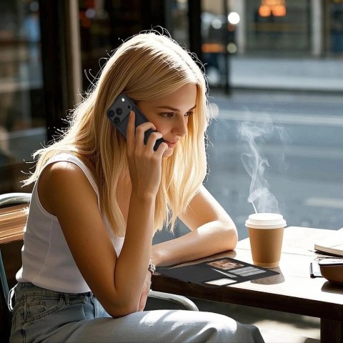 Etui do iPhone 17 Pro Tech-Protect Wallet MagSafe Czarny Mat