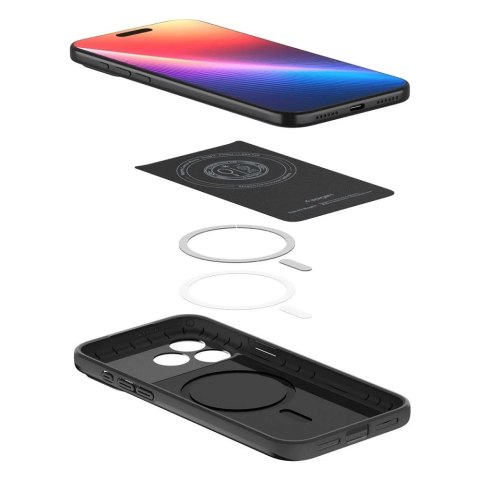 Etui Ochronne do iPhone 17 Pro Max Spigen Thin Fit Mag MagSafe Black