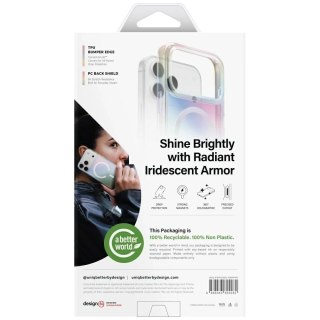 Etui Ochronne do iPhone 17 Pro Max UNIQ Iridescia MagClick Pink Prism