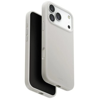 Etui Ochronne do iPhone 17 Pro Max UNIQ Lino Magclick Light Grey