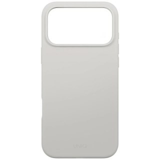 Etui Ochronne do iPhone 17 Pro Max UNIQ Lino Magclick Light Grey