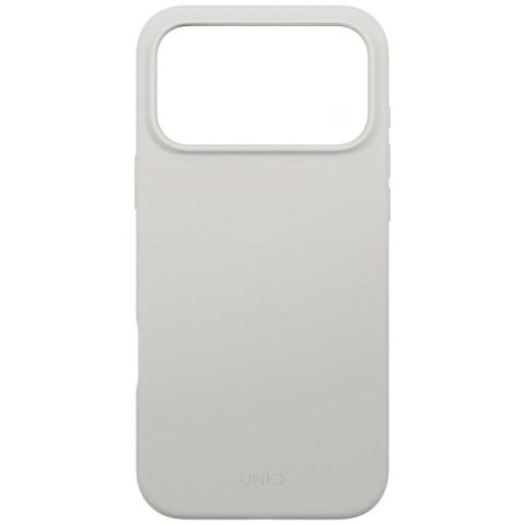 Etui Ochronne do iPhone 17 Pro Max UNIQ Lino Magclick Light Grey