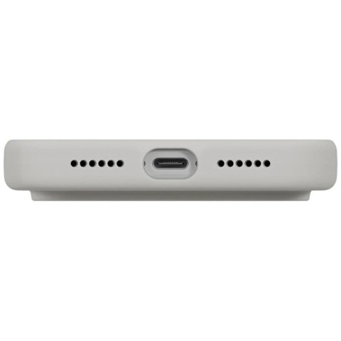 Etui Ochronne do iPhone 17 Pro Max UNIQ Lino Magclick Light Grey