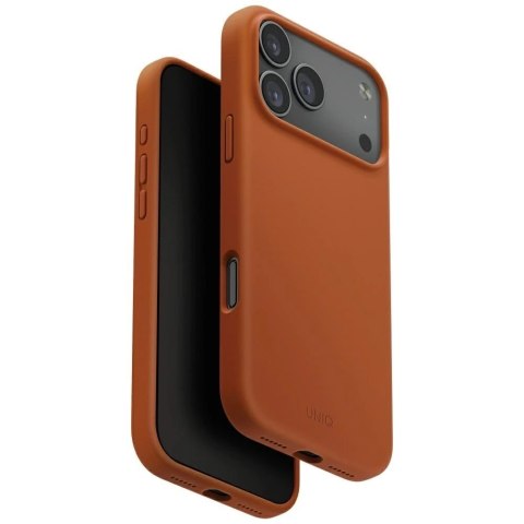 Etui Ochronne do iPhone 17 Pro Max UNIQ Lino Magclick Orange