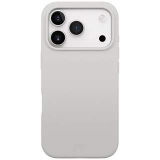 Etui Ochronne do iPhone 17 Pro UNIQ Lino Magclick Light Grey