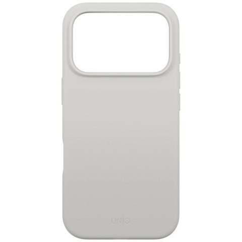 Etui Ochronne do iPhone 17 Pro UNIQ Lino Magclick Light Grey