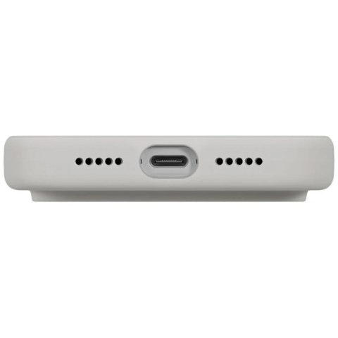 Etui Ochronne do iPhone 17 Pro UNIQ Lino Magclick Light Grey