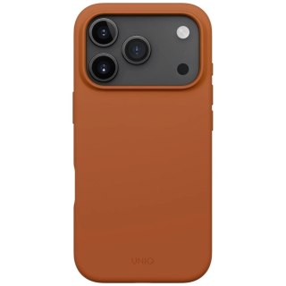 Etui Ochronne do iPhone 17 Pro UNIQ Lino Magclick Orange