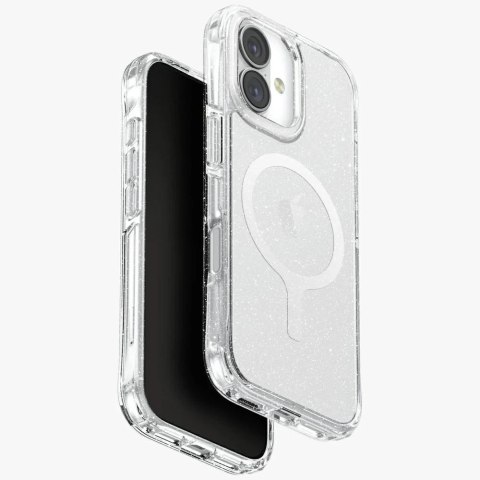 Etui Ochronne do iPhone 17 UNIQ LifePro Xtreme MagClick Clear/Brokat