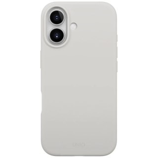Etui Ochronne do iPhone 17 UNIQ Lino Magclick Light Grey