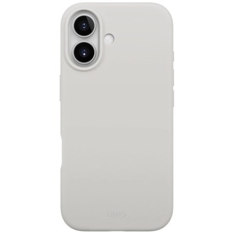 Etui Ochronne do iPhone 17 UNIQ Lino Magclick Light Grey