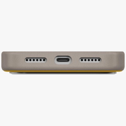 Etui UNIQ Lyden DS do iPhone 17 Pro Max MagClick Charging Żółto/Szary