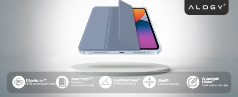 Etui do Apple iPad 11gen. 11" 2025 / 10gen. 10.9" 2022 - hybrydowa ochrona z miejscem na rysik, składana okładka z funkcją podst
